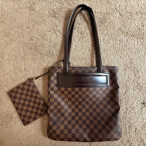 Authentic Louis Vuitton Damier tote bag and second bag - Picture 1 of 8